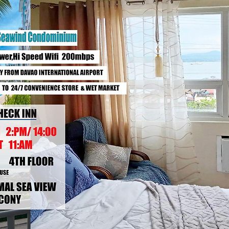 Davao City 4Th Floor - Sea View Of Seawind Condominium מראה חיצוני תמונה